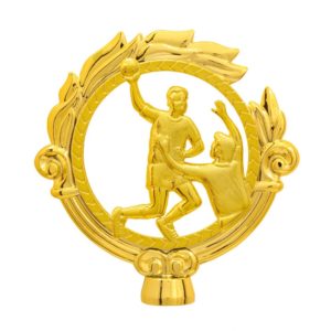 Estatueta para Troféu de Ramo com Handebol Grupo 10 Ref: 3010-HD-DO