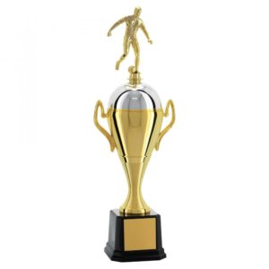 Troféu de futebol com 64cm na cor dourada - Image 1