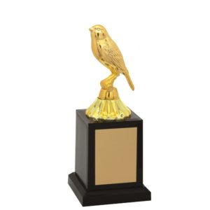 Troféu de Ornitologia com 23cm