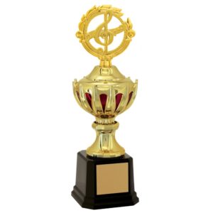 Troféu de Música com 43cm