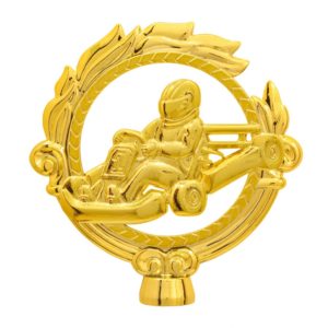 Estatueta para Troféu de Ramo com Kart Grupo 10 Ref: 3010-KR-DO