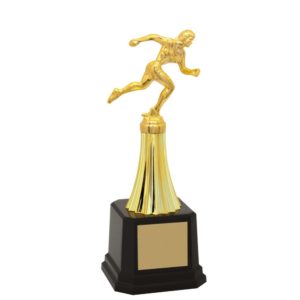 Troféu de Atletismo Feminino com 27cm