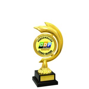 Troféu Vencedor Ramo Liso com 24cm