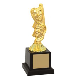 Troféu de Teatro com 20cm