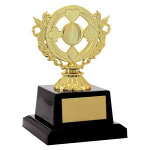 Troféu de baralho com 17cm - Image 1