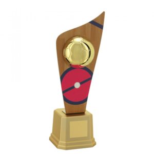 Troféu Plate Sticker Futsal com 33cm