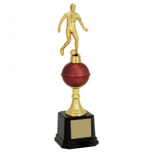 Troféu de Futebol com 28cm