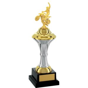 Troféu de Motocross com 31 cm