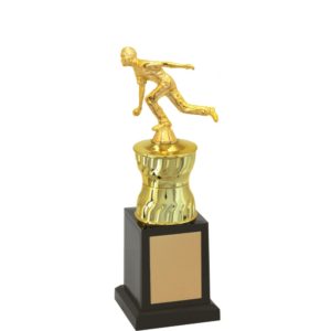 Troféu de Bocha com 28cm