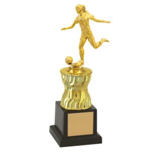 Troféu de Futebol Feminino com 25cm - Image 1