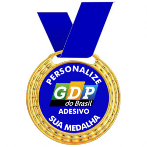Medalha com 3,5cm de diâmetro M35001
