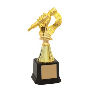 Troféu de Karaokê com 24cm