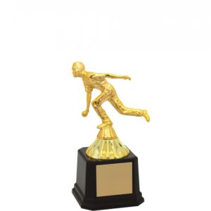 Troféu de Bocha  com 14cm