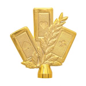 Estatueta para Troféu de Baralho / Truco / Canastra Grupo 05 Ref: BR-DO-030