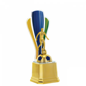 Troféu de Futebol em acrílico com 35cm (Lançamento 2019)
