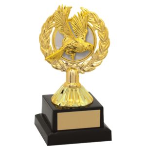 Troféu de Ornitologia com 18 cm