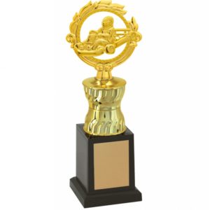 Troféu de Kart com 28cm