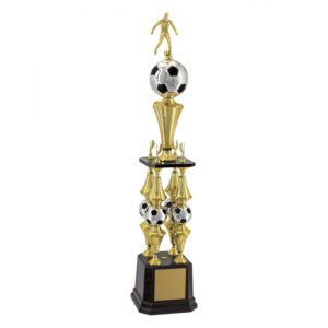 Troféu de Futebol com 103cm