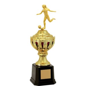 Troféu de Futebol Feminino com 36cm - Image 1
