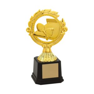 Troféu de Tênis de Mesa com 14cm