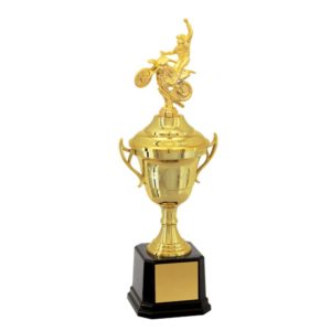 Troféu de Motocross com 34 cm