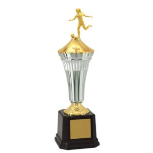 Troféu de Futebol Feminino com 53cm