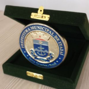 Medalhas exclusivas personalizadas em aço e latão - Image 5