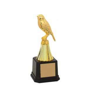 Troféu  de Canário com 24 cm