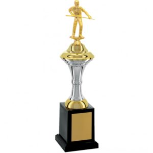 Troféu de Snooker com 38cm