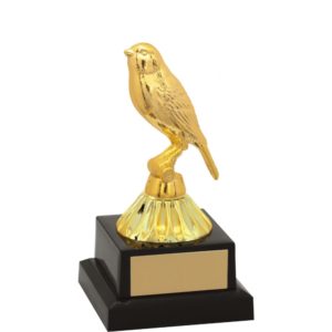 Troféu de Ornitologia com 15,5cm