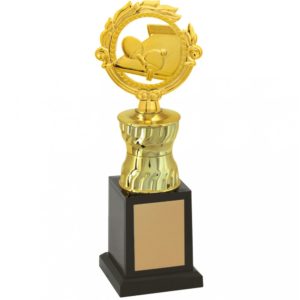 Troféu de Tenis de Mesa com 28cm