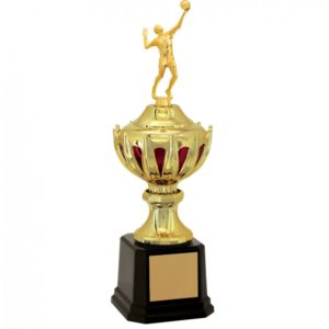 Troféu de Voleibol com 43cm