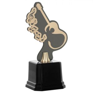 Troféu de Música (Violão) em acrílico com 22cm (Lançamento 2019) - Image 1