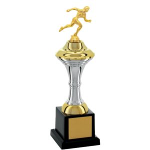 Troféu de Atletismo Feminino com 33cm