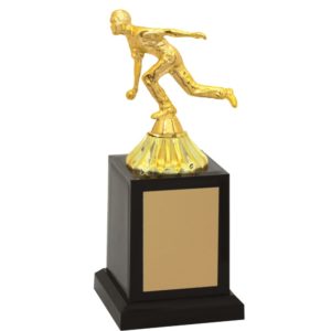 Troféu de Bocha com 23cm