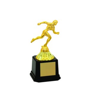 Troféu de Atletismo Feminino  com 14cm
