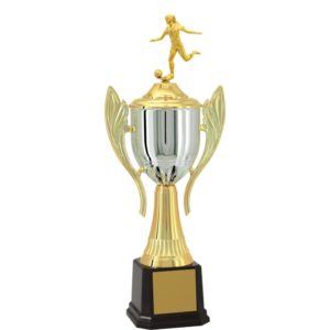 Troféu de Futebol Feminino com 65cm - Image 1