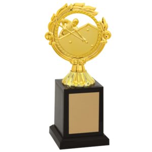 Troféu de Sinuca com 23cm