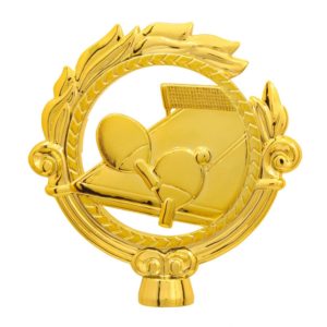 Estatueta para Troféu de Ramo com Tênis / Tênis de Mesa Grupo 10 Ref: 3010-TM-DO