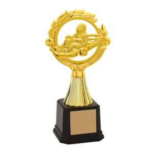 Troféu  de Kart com 24cm