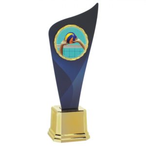 Troféu Plate Sticker de Vôlei com 46cm
