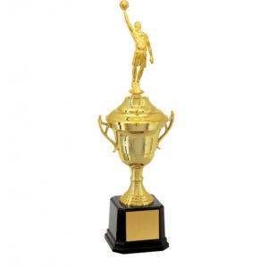 Troféu de Basquete com 34cm
