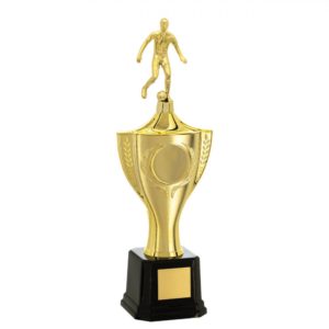 Troféu de futebol dourado com 39cm - Image 1