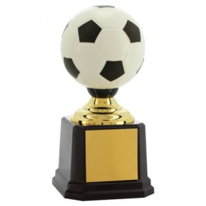 Troféu de futebol com 30cm