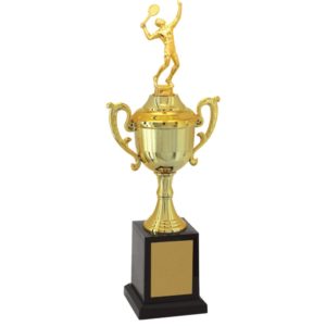 Troféu de Tênis de Campo com 37cm