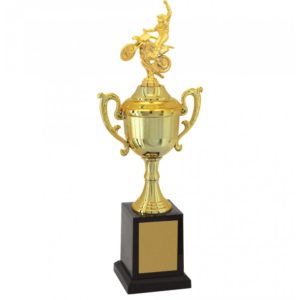 Troféu de Motocross com 37 cm