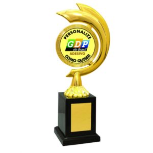 Troféu Vencedor Ramo Liso com 29cm