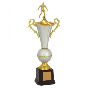 Troféu de futebol prata com 76cm - Image 1
