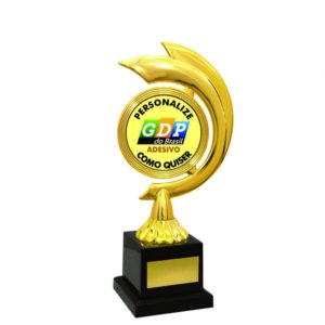 Troféu Vencedor Ramo Liso com 27cm