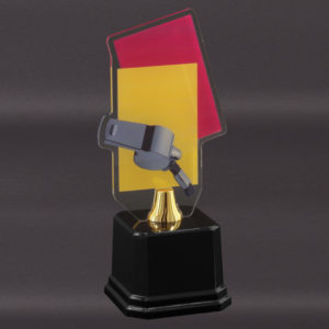 Troféu de Arbitro em acrílico com 21cm 501780-AR